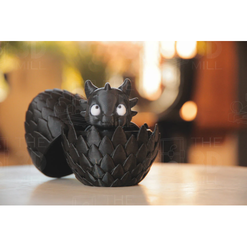 Baby Dragon with Egg