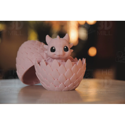 Baby Dragon with Egg