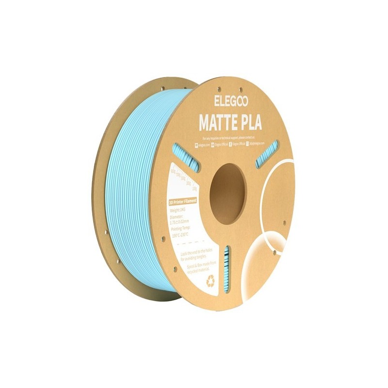 Elegoo Matte PLA Filament 1KG | 12 Colours | NZ
