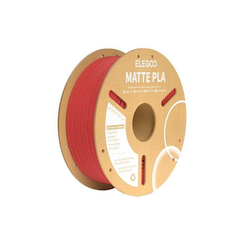 Elegoo Matte PLA Filament 1KG | 12 Colours | NZ