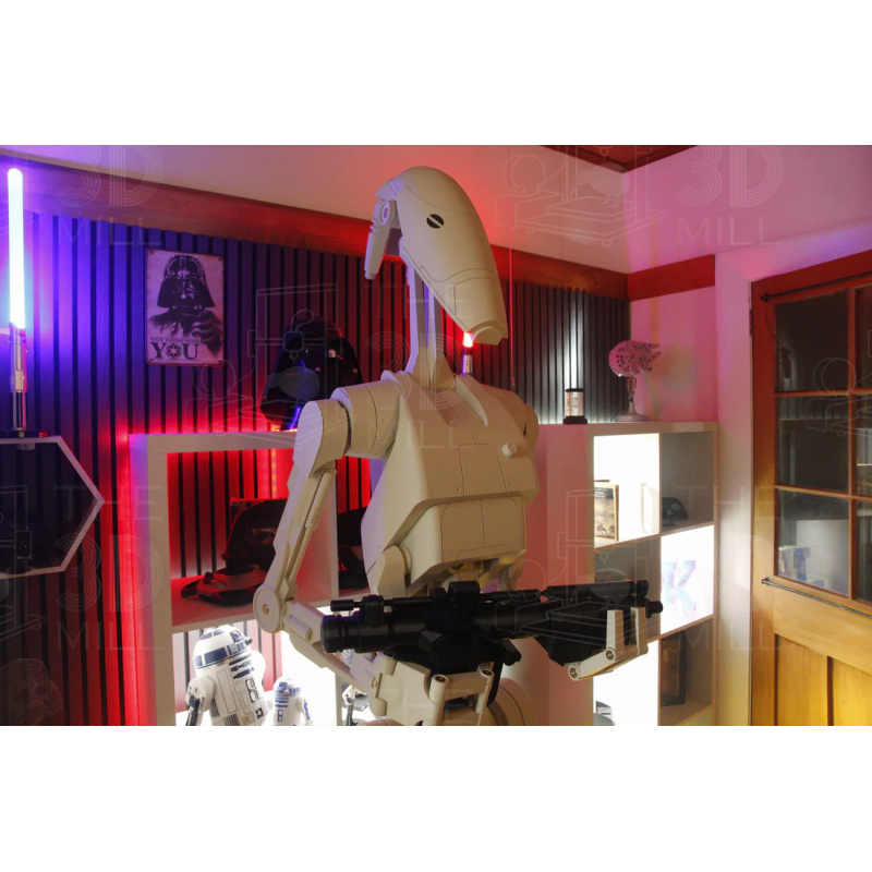 Life-Sized B1-Inspired Battle Droid