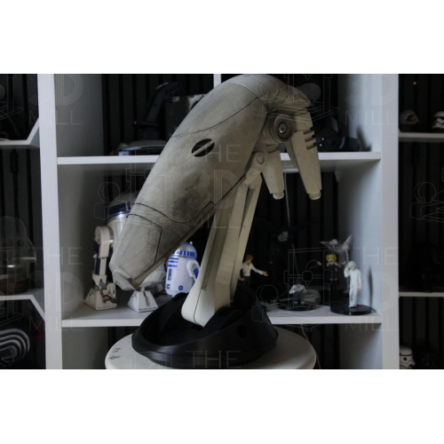 Hand-painted B1-inspired Head + Stand