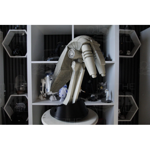 Hand-painted B1-inspired Head + Stand