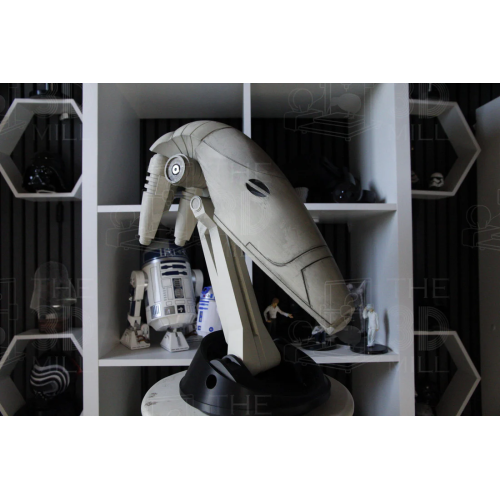 Hand-painted B1-inspired Head + Stand